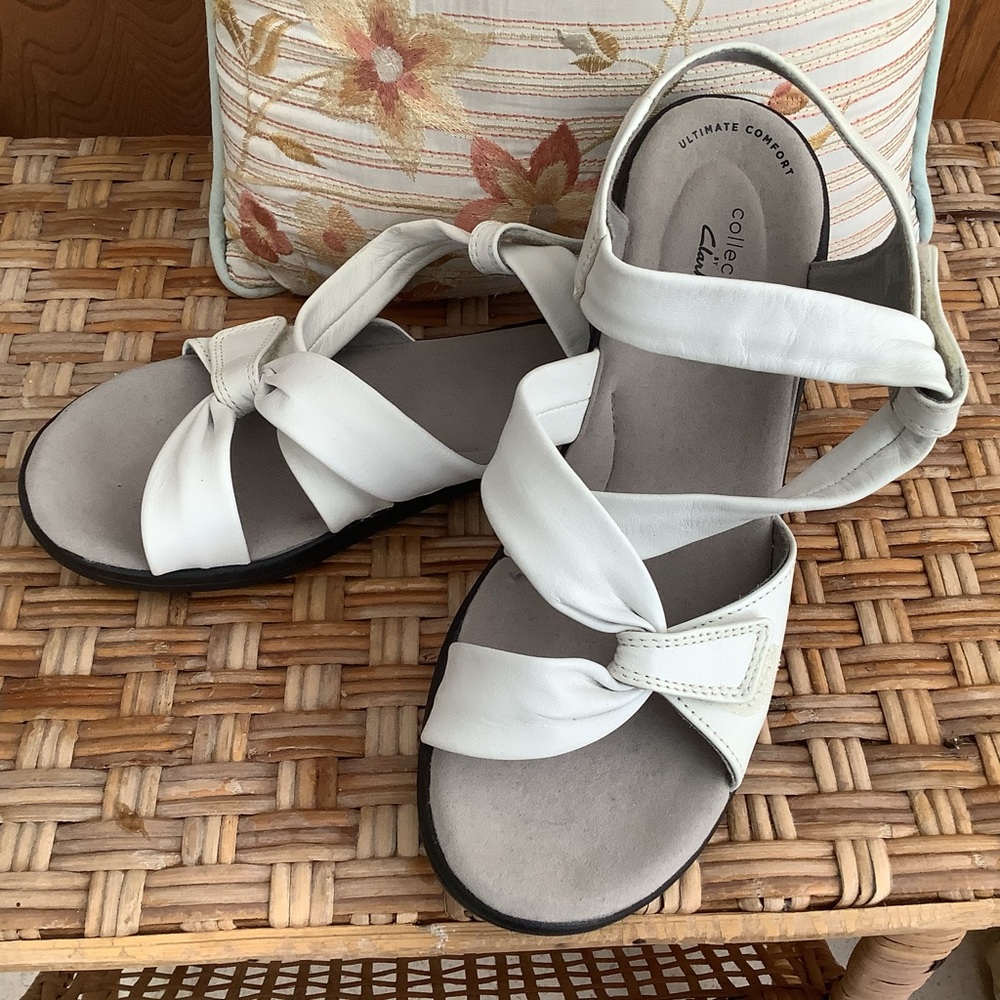 Woman’s sandals by “Clark’s”